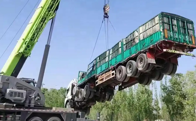 稷山道路脱困救援案例